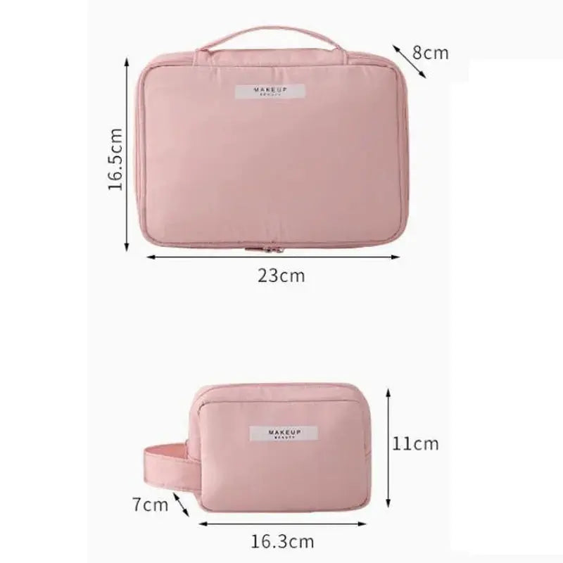 Makeup Bag Organizer Stylish his organizer features multiple compartments and pockets to store your makeup brushes, lipsticks, eyeliners, and more. My Store