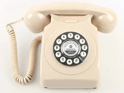 Household Vintage Card Recording Telephone WEM Support (www.WEM.support)