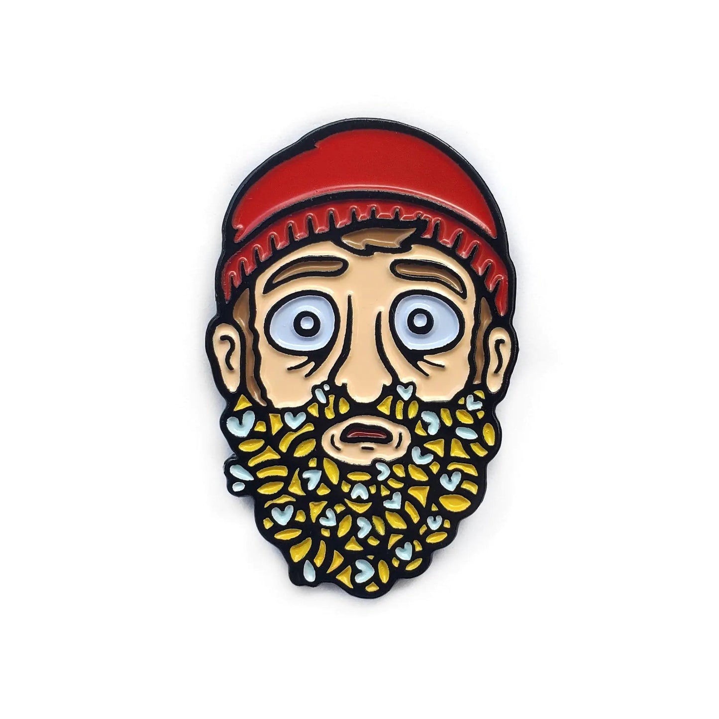 Beard o' Bees Fridge Magnet WEM Support (www.WEM.support)