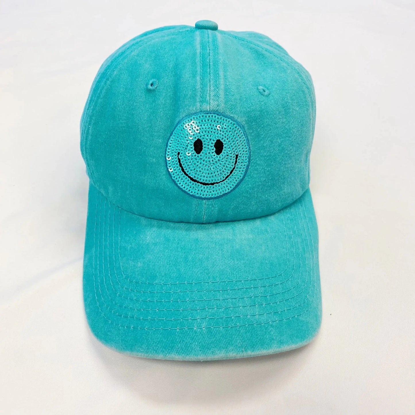 Sequin Patch Happy Ball Cap My Store