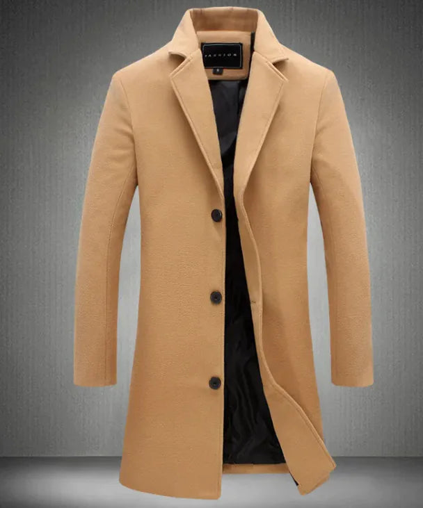 Elegant Men's Wool Jacket WEM Support (www.WEM.support)