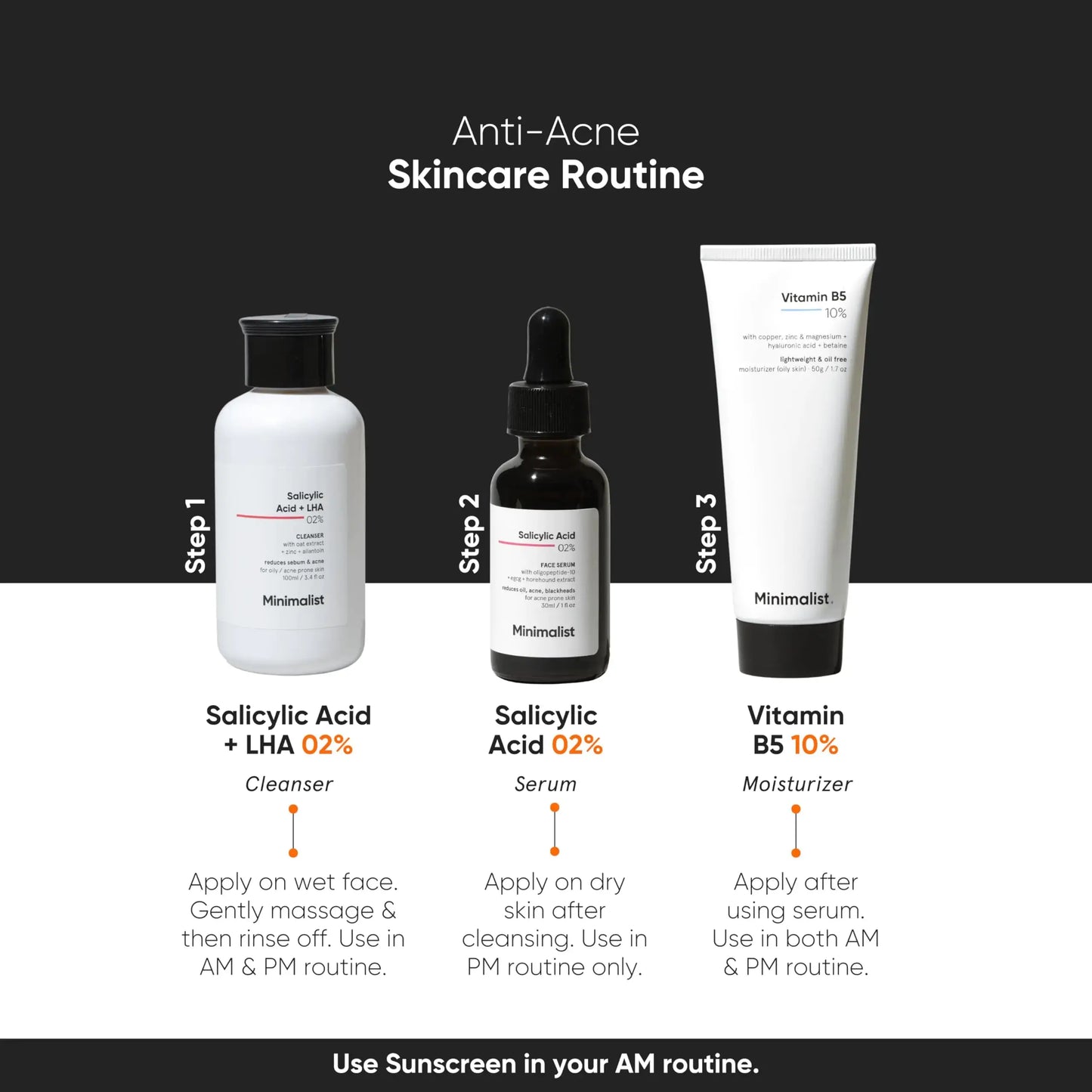 Minimalist 2% Salicylic Acid Serum For Acne, Blackhead & Open Pores | Reduces Excess Oil & Bumpy Texture | BHA Liquid Exfoliant for Acne Prone & Oily Skin | For Women & Men | 1 Fl Oz/30ml My Store