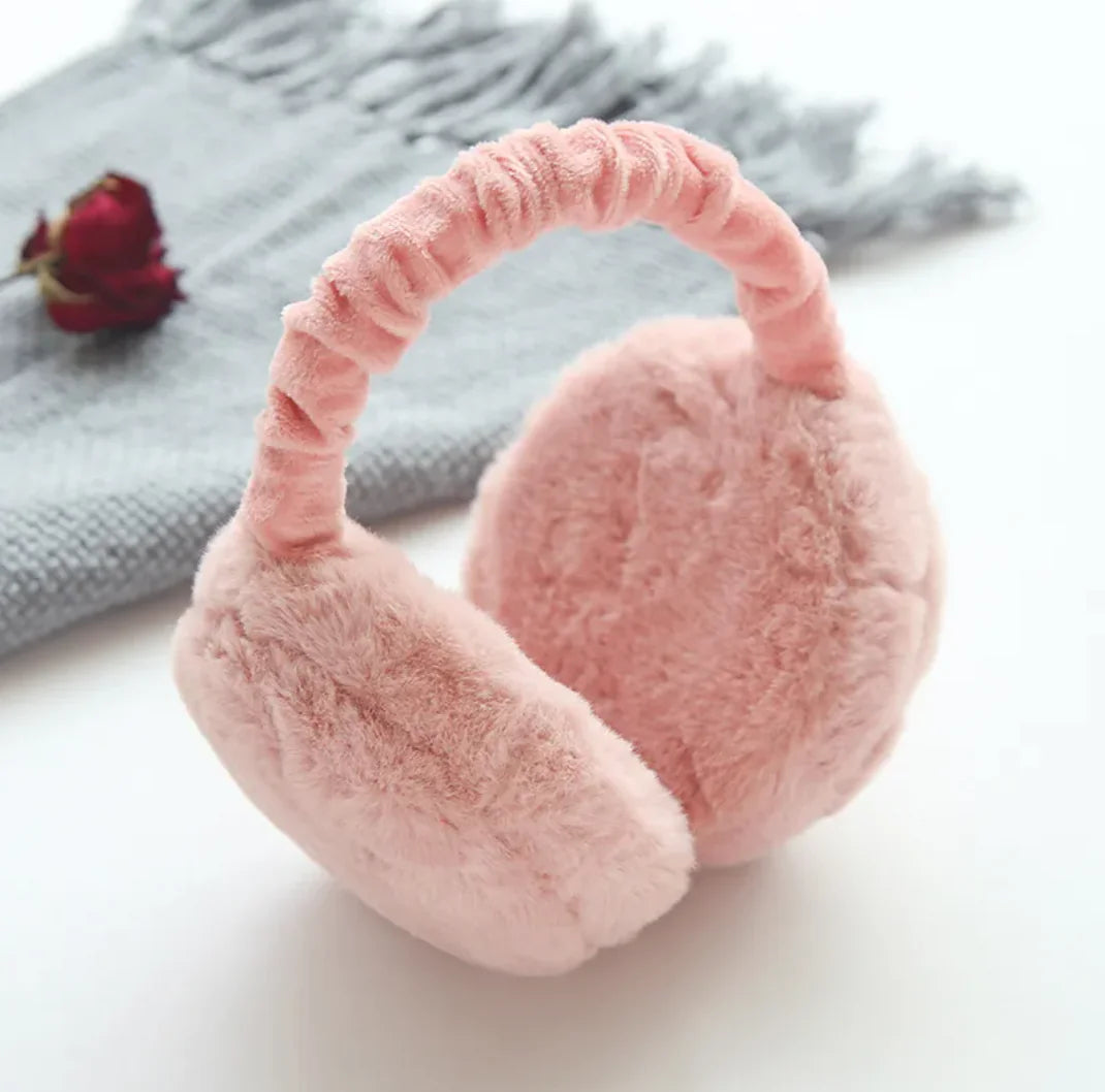 Cute Burger Plush Earmuffs WEM Support (www.WEM.support)