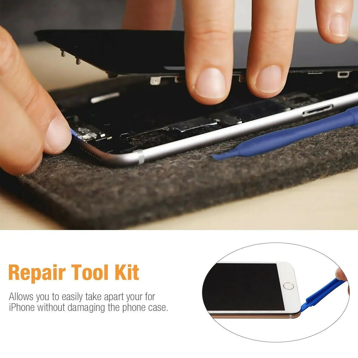 20 in 1 Mobile Phone Screen Opening Repair Tools Kit Screwdriver Set For iPhone WEM Support (www.WEM.support)