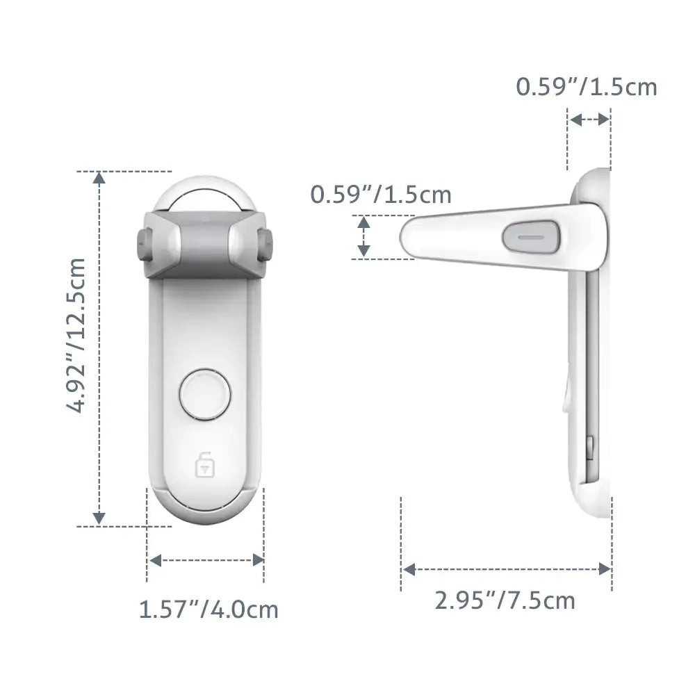 Safety Door Lever Lock it provides peace of mind for parents and caregivers. With its sleek design, it seamlessly blends with your home decor while keeping your loved ones protected. My Store