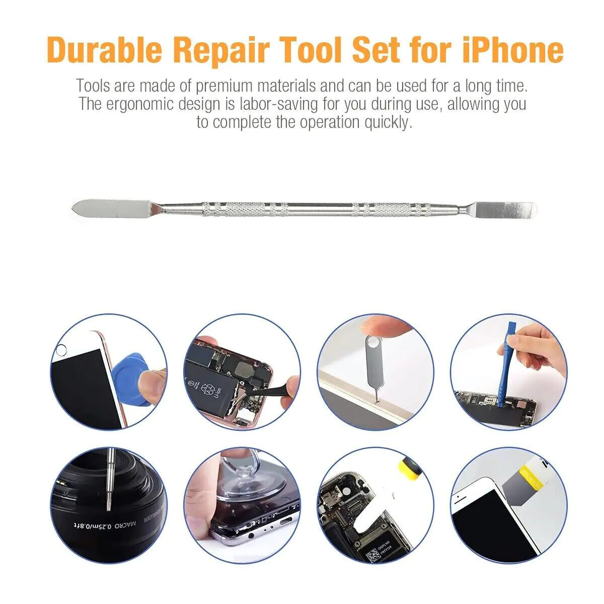 20 in 1 Mobile Phone Screen Opening Repair Tools Kit Screwdriver Set For iPhone WEM Support (www.WEM.support)