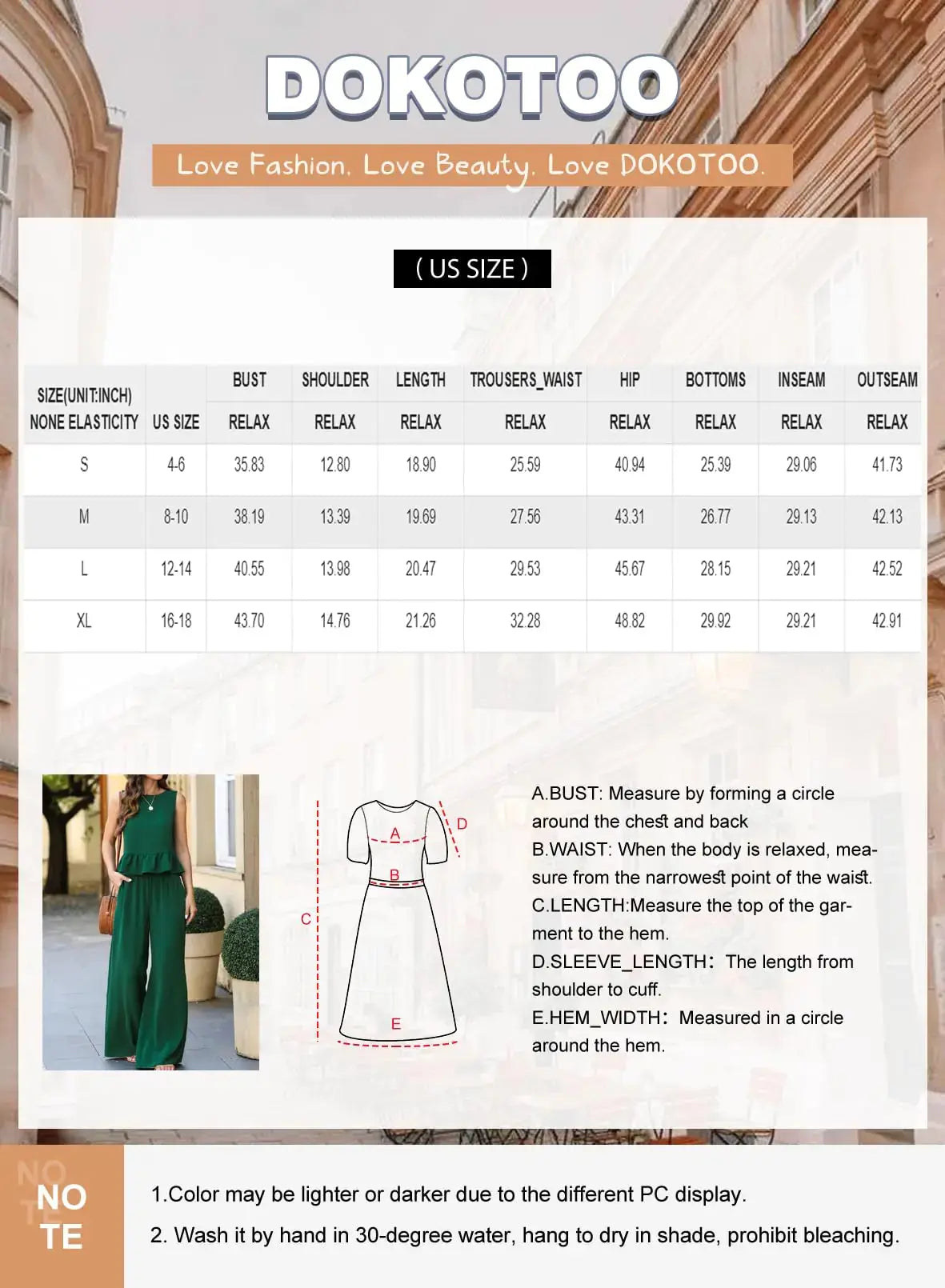 Dokotoo Pants Sets Women 2 Piece Outfits Sleeveless Round Neck Tank Tops Matching Sets for Women Elastic Waist Wide Leg Black X-Large My Store