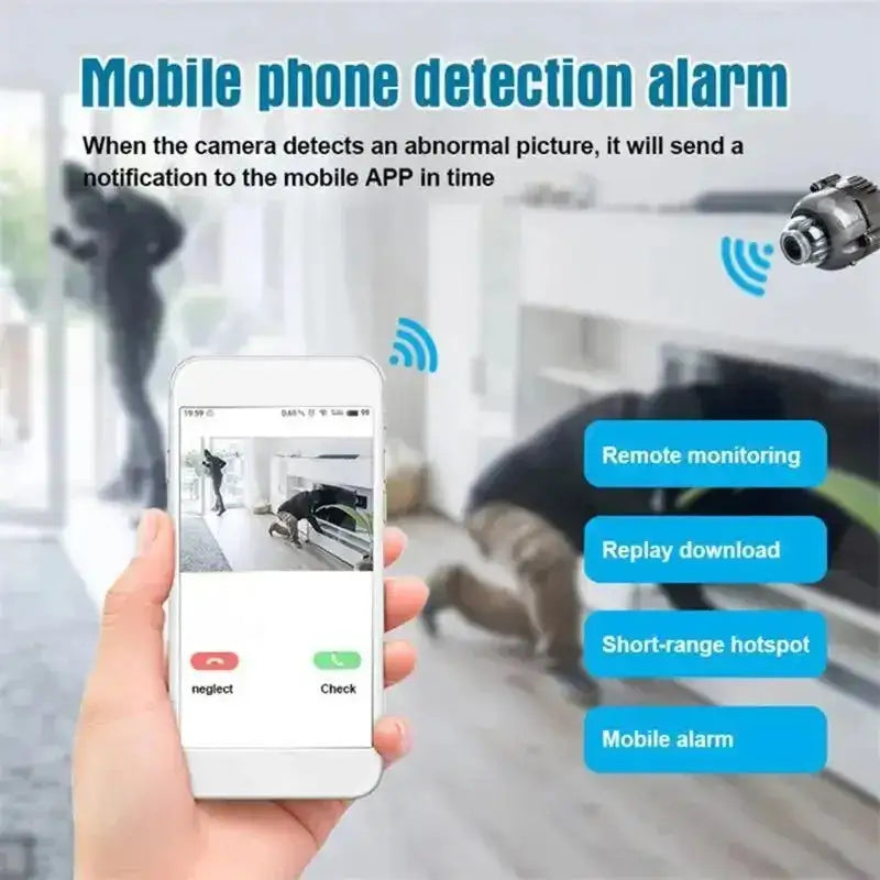 HD Mini Surveillance Camera WEM Support (www.WEM.support)