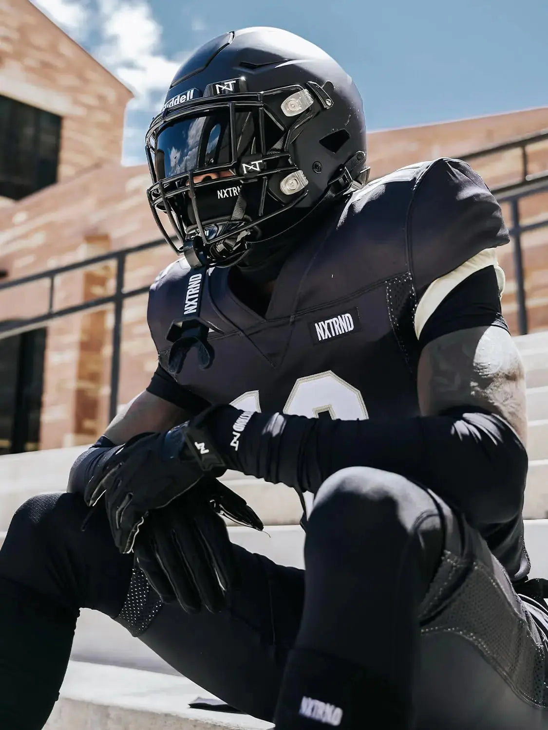 Nxtrnd Football Ski Mask, Shiesty Mask, Cooling Sports Balaclava One Size Black My Store