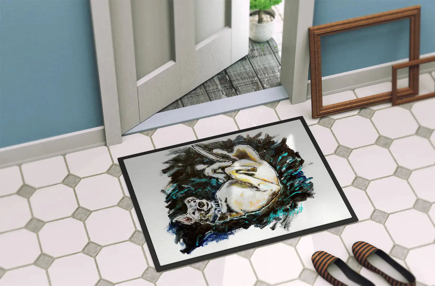 Happy Times Greyhoud Doormat My Store