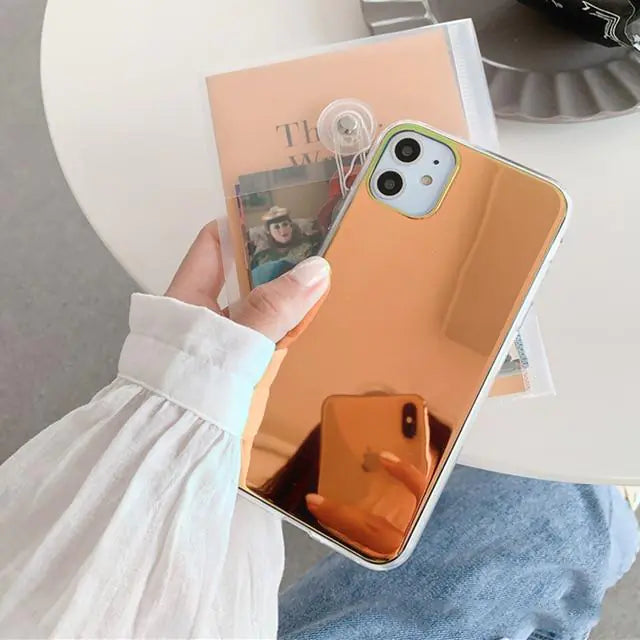 Luxury Mirror Phone Case WEM Support (www.WEM.support)