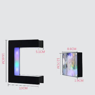 E-Shaped Magnetic Levitation Frame WEM Support (www.WEM.support)