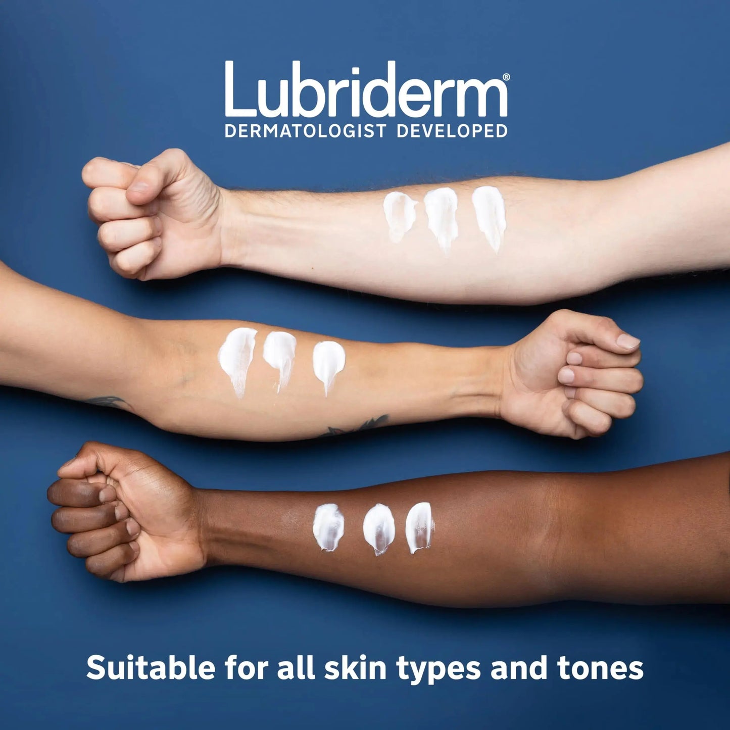 Lubriderm Fragrance Free Daily Moisture Lotion + Pro-Ceramide, Shea Butter & Glycerin, Face, Hand & Body Lotion for Sensitive Skin, Hydrating Lotion for Healthier-Looking Skin, 16 fl. oz My Store
