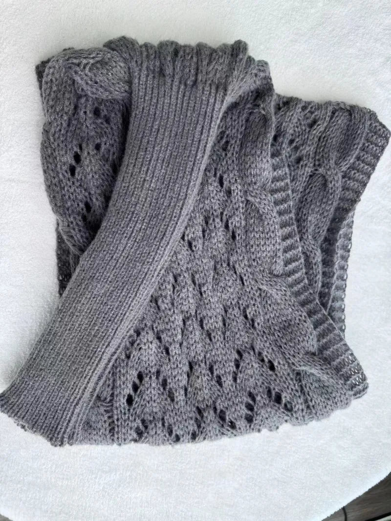 Knitted Double Sleeve Shawl WEM Support (www.WEM.support)