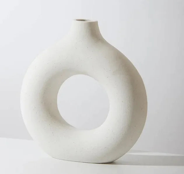 Round Vase Decoration Creative Ceramic Crafts WEM Support (www.WEM.support)