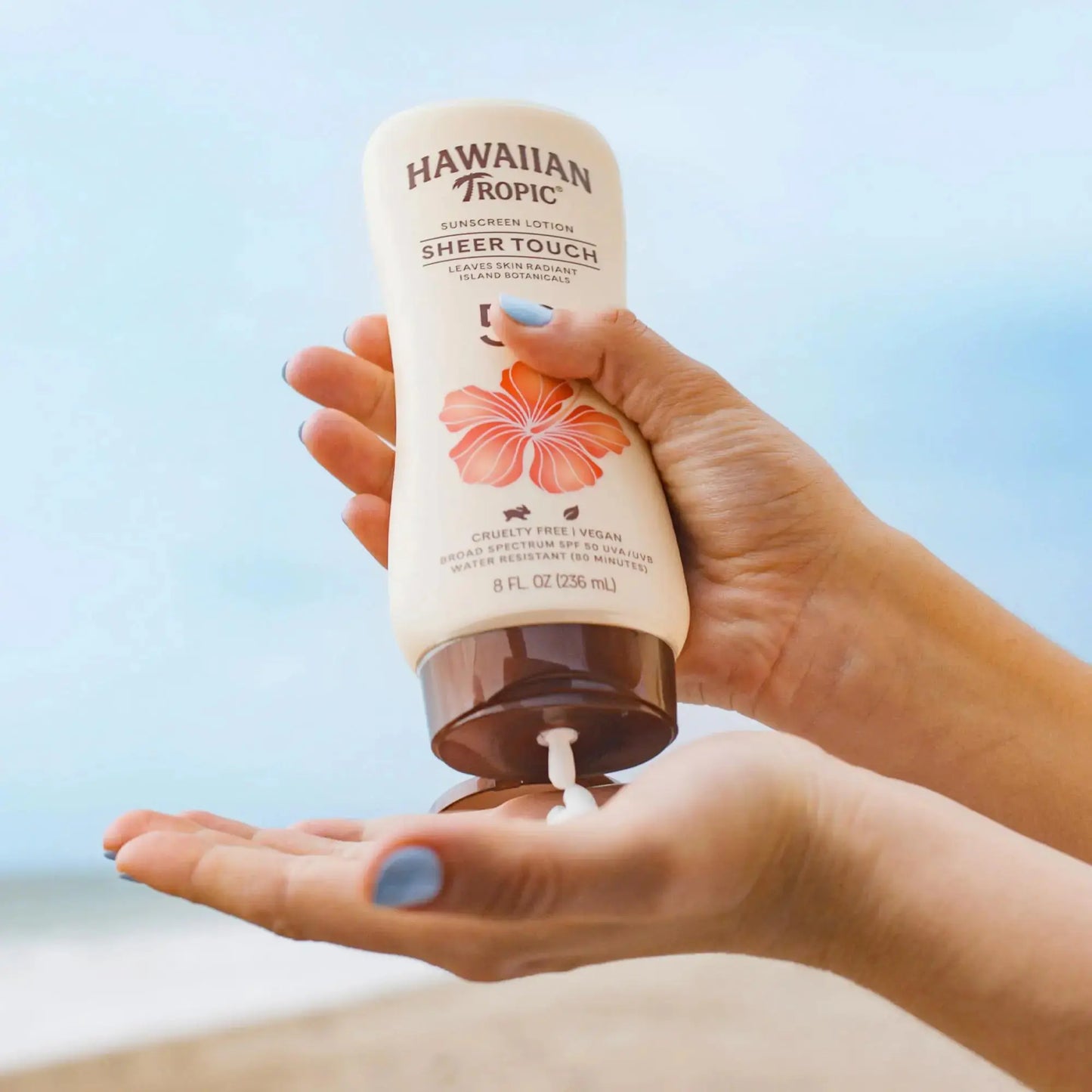 Hawaiian Tropic Sheer Touch Ultra Radiance Lotion Sunscreen SPF 30, 8oz | Hawaiian Tropic Sunscreen SPF 30, Sunblock, Broad Spectrum Sunscreen, Oxybenzone Free Sunscreen, Body Sunscreen, 8oz My Store