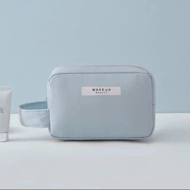 Makeup Bag Organizer Stylish his organizer features multiple compartments and pockets to store your makeup brushes, lipsticks, eyeliners, and more. My Store