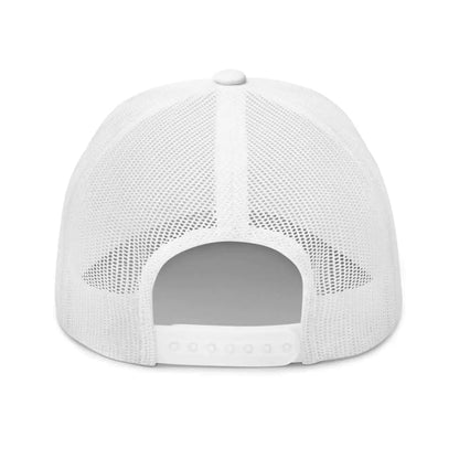 Tropical Seas Shark Fin Trucker Hat WEM Support (www.WEM.support)