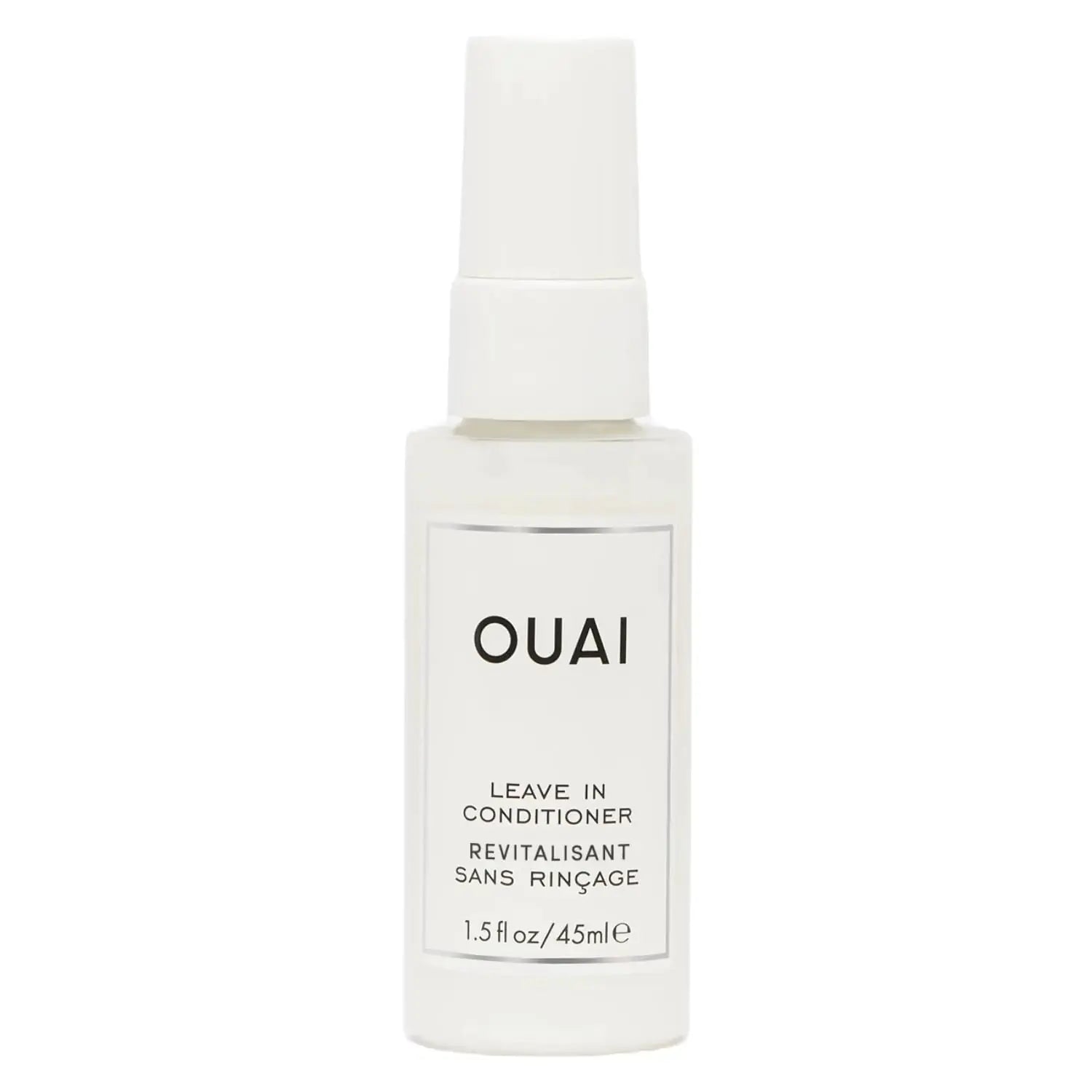 OUAI Leave In Conditioner & Heat Protectant Spray - Prime Hair for Style, Smooth Flyaways, Add Shine and Use as Detangling Spray - No Parabens, Sulfates or Phthalates (1.5 oz) 1.5 Fl Oz (Pack of 1) My Store