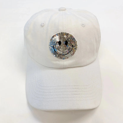 Sequin Patch Happy Ball Cap My Store