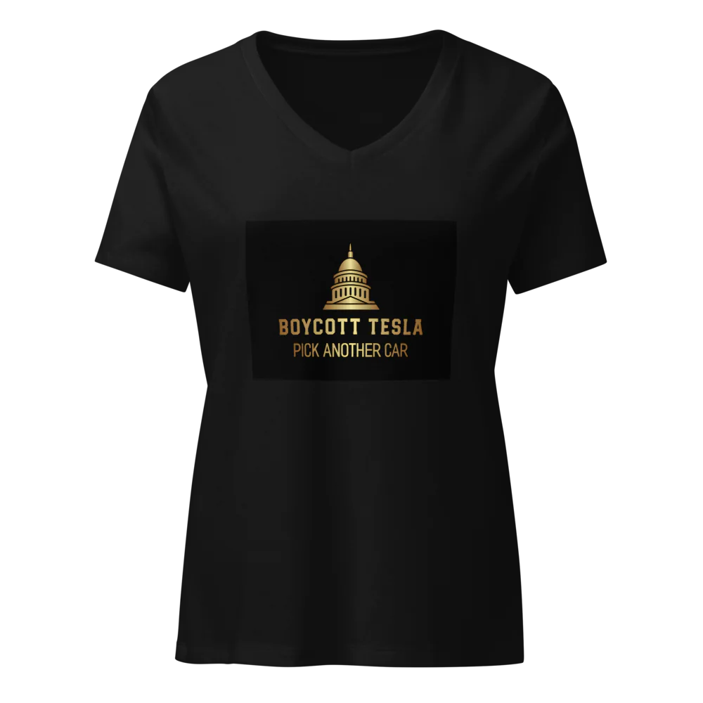 Camiseta V-Neck Relajada Mujer | Bella Canvas 6405CVC HejK.com Marketplace LLC