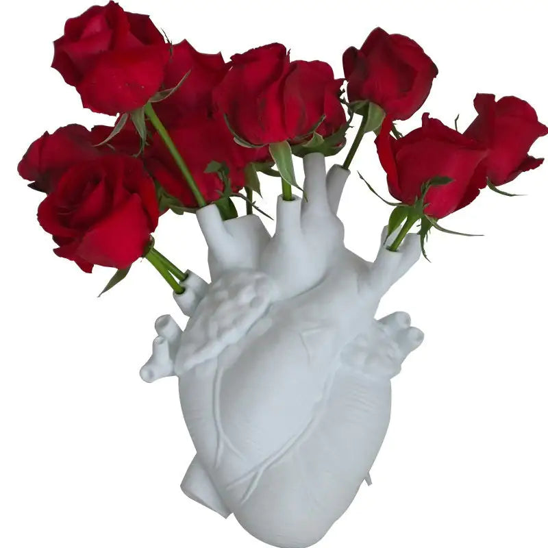Shape Flower Vase Nordic Style Flower Pot Art Vases Sculpture Desktop Plant Pot For Home Decor Ornament Gifts WEM Support (www.WEM.support)