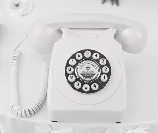Household Vintage Card Recording Telephone WEM Support (www.WEM.support)