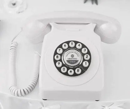 Household Vintage Card Recording Telephone WEM Support (www.WEM.support)