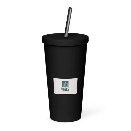 Thermal Cup with Straw HejK.com Marketplace LLC