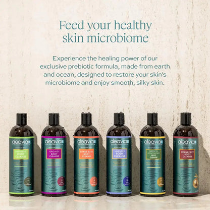 Aleavia Body Cleanse – Organic & All-Natural Prebiotic Body Wash with Pure Cold-Pressed Orchid Oil – Nourish Your Skin Microbiome – 16 Oz My Store