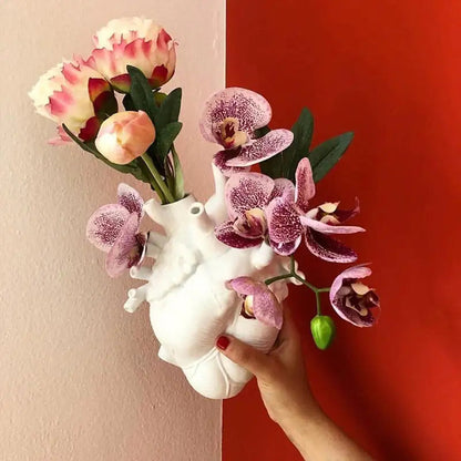 Shape Flower Vase Nordic Style Flower Pot Art Vases Sculpture Desktop Plant Pot For Home Decor Ornament Gifts WEM Support (www.WEM.support)