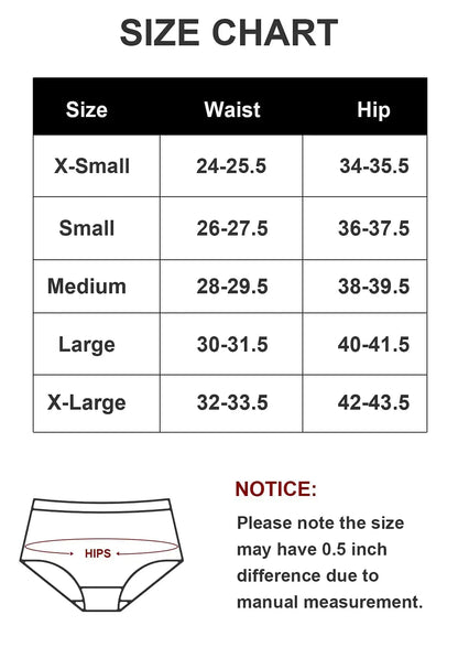 voenxe Women Seamless Hipster Underwear,Breathable Ladies Panties Bikini,No Show Briefs,Comfortable Undies for Women 5-Pack X-Small Coffee My Store