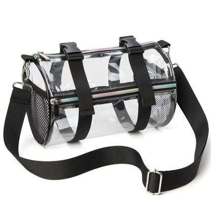 Clear Crossbody Purse Bag - Stadium Approved Concerts Bag Bucket Clear Bag 12"×12"×6" My Store