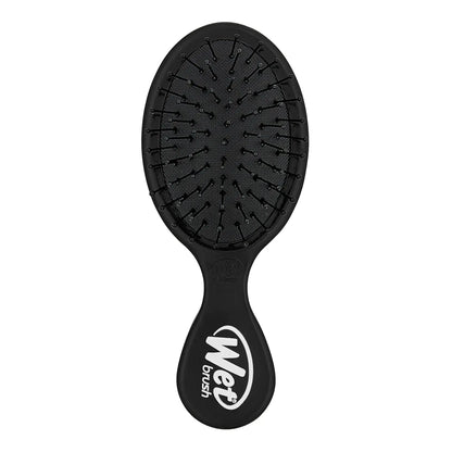 Wet Brush Detangling Brush, Mini Detangler Brush (Black) - Wet & Dry Tangle-Free Hair Brush for Women & Men - No Tangle Soft & Flexible Bristles for Straight, Curly, & Thick Hair Black 1 Count (Pack of 1) My Store