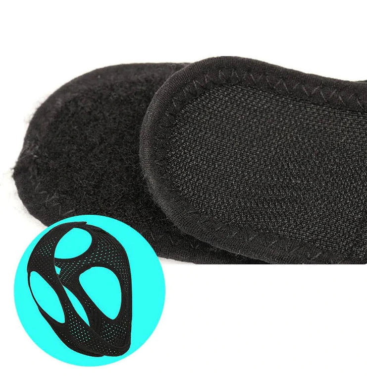 Anti Snoring Chin Strap Sleep Apnea Snore Stop Belt Snoreless Sleep Jaw Solution WEM Support (www.WEM.support)