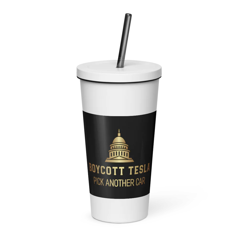 Thermal Cup with Straw HejK.com Marketplace LLC