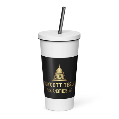 Thermal Cup with Straw HejK.com Marketplace LLC