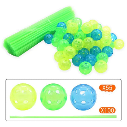 Smart Children Bead Tent Kit - Superb Fort Building Kit Toy My Store