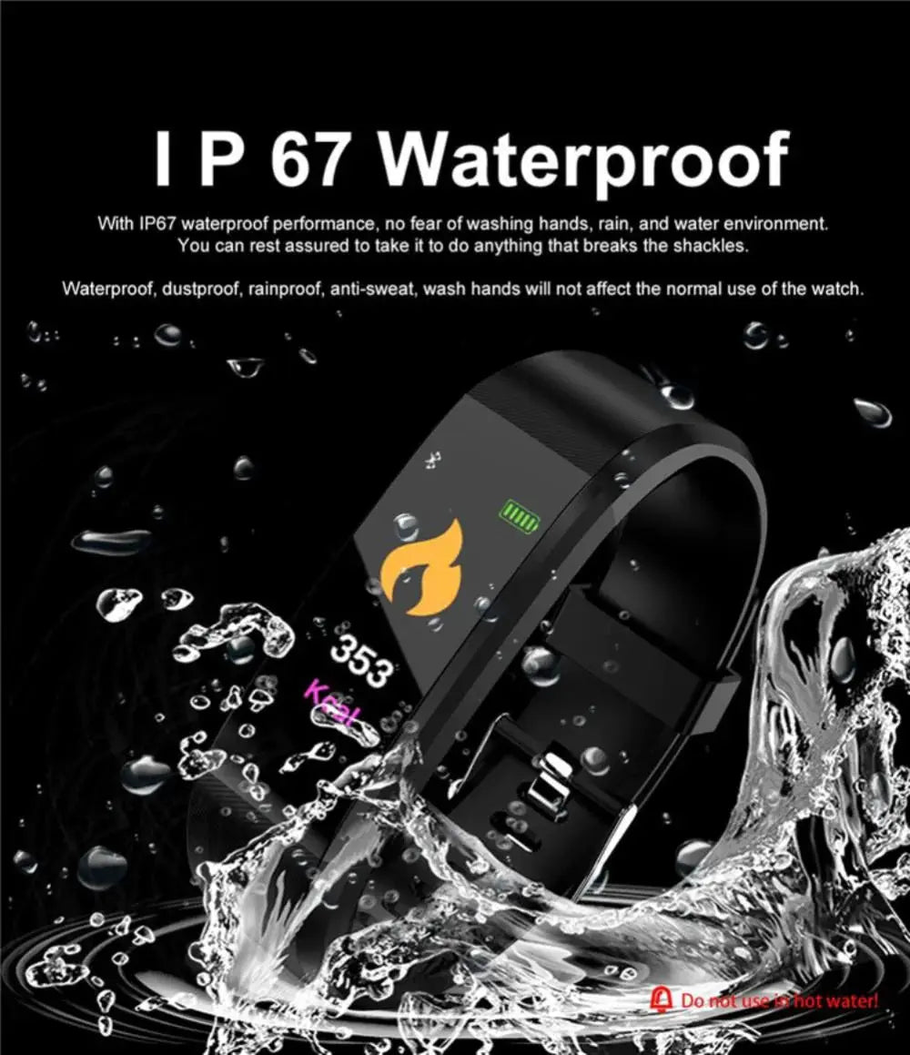 Fitness Smart Watch Activity Tracker Heart Rate For Women Men Oxygen BP Monitor, Fitness Tracker Heart Rate My Store