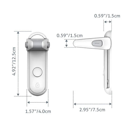 Safety Door Lever Lock it provides peace of mind for parents and caregivers. With its sleek design, it seamlessly blends with your home decor while keeping your loved ones protected. My Store