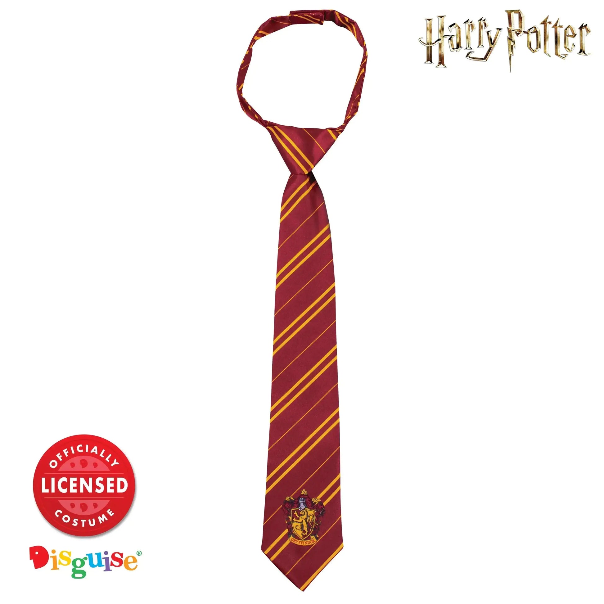 Harry Potter Costume Necktie, Official Hogwarts Wizarding World Kids Costume Breakaway Child Size Tie Gryffindor My Store