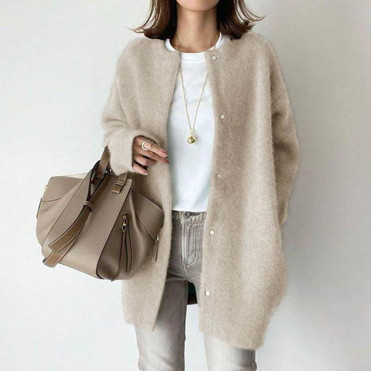Women's Single-Breasted Cardigan WEM Support (www.WEM.support)