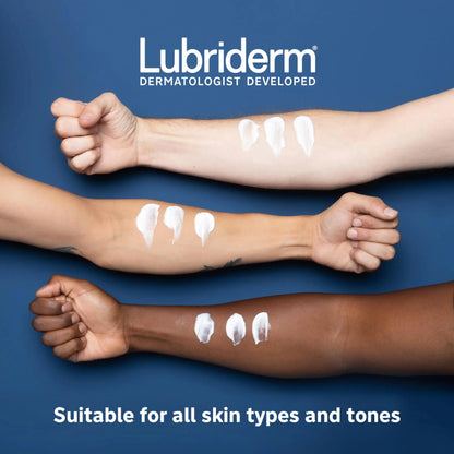Lubriderm Fragrance Free Daily Moisture Lotion + Pro-Ceramide, Shea Butter & Glycerin, Face, Hand & Body Lotion for Sensitive Skin, Hydrating Lotion for Healthier-Looking Skin, 16 fl. oz My Store