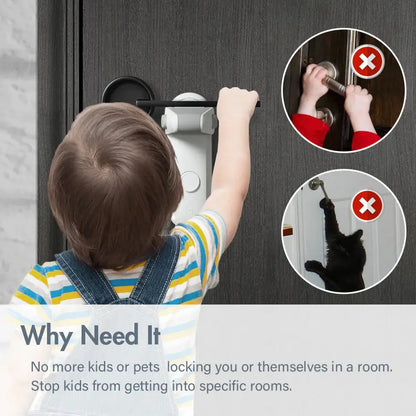 Safety Door Lever Lock it provides peace of mind for parents and caregivers. With its sleek design, it seamlessly blends with your home decor while keeping your loved ones protected. My Store