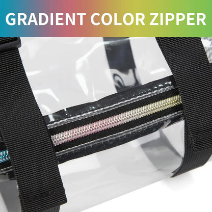 Clear Crossbody Purse Bag - Stadium Approved Concerts Bag Bucket Clear Bag 12"×12"×6" My Store
